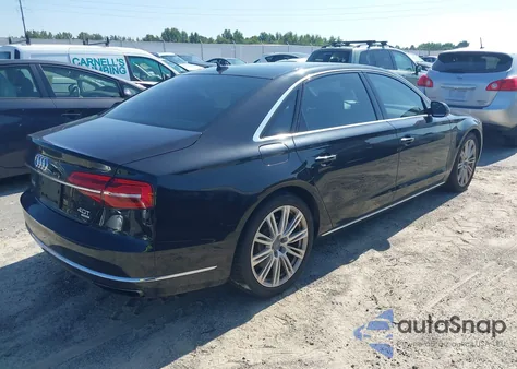 2015 Audi A8 L Quattro from USA, damaged, VIN WAU32AFD2FN037194